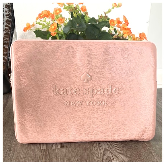 kate spade Accessories - NWOT Kate Spade New York Laptop Sleeve Rosy Cheeks